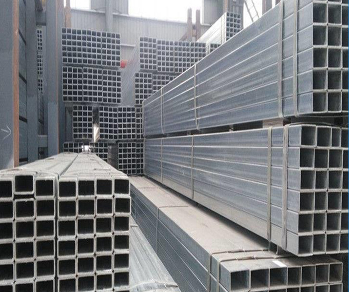 界首Q235B镀锌带方矩管